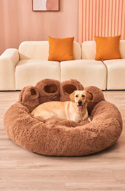 Fluffy Calming Pet Bed